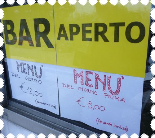 bar aperto